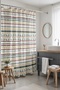Bathroom Curtain, Tribal Lines Patterned Shower Curtain, Bathtub Curtain 175X200Cm - 2
