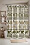 Bathroom Curtain, Wild Nature's Rhythm Patterned Shower Curtain, Bathtub Curtain 175X200Cm - 2