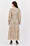 Women Allover Print Maxi Dress, Multicolor - 4