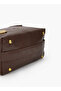 Textured Tote Bag with Zip Closure - 7