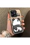 متوافق مع Realme C53، نمط الباندا الأنيق والفاخر