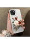 Luxury Rose Pattern, High-Quality Phone Case Compatible with iPhone 14 Plus/15 Plus