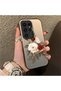 Samsung Galaxy A21S Compatible Luxury Rose Pattern High Quality Phone Case