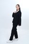 Girl's 3-Piece Set Classic Blazer Jacket - Crew Neck T-Shirt - Pants - 2
