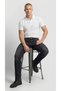 Men's High Waist Straight Cut Straight Leg Jean Trousers - 6