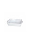 Cook Rings Rectangular Ceramic Baking Dish – Oven-Safe, Durable, Non-Stick White Bakeware