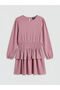 Selections I Zero Roba Collar Ruffle Stone Detailed Girls' Dress from Freezen Store - 2