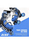 Neon Combo Skates 3-6 Goteki Blue - 5