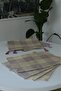 Yakacihome Juta Mor 4 Piece American Service Jute Fabric 35X50 cm - 5