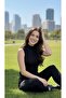 Women's Sleeveless Body Zero Sleeve Turtleneck Badi Super Quality Turtleneck Black - 2