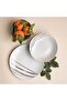 Metropolis Graphic Art Porcelain Soup Plate 20.5cm – Durable, Elegant Tableware - 2
