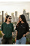 2-Pack Women's Crew Neck T-Shirt - Oversize T-Shirt