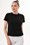 Women's Heart Embroidered Crew Neck T-Shirt - 260052 - 3