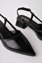 Wonder Pointed Toe Open Back Women's Low Heel Shoes - 3