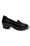 483-26 Printed Leather Low Heel Anatomical Women's Shoes - 2