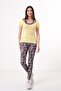 Women's T-Shirt Set Summer Relaxed Fit 2-Piece Sports Combination - 3