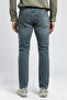 Harry Men's Cotton Straight Jean Trousers Green - 7