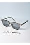Sazis Premium Unisex Rectangular Gray Sunglasses