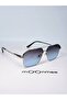 Jak Sunglasses Unisex Geometric Black Clear Glass Sunglasses - 2