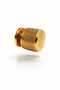 5-Pack 1058/25/13 – Modern Serrated Cabinet & Drawer Handle – Shiny Gold Furniture Handle [Pack of 5] - 4