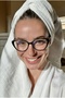 Narni̇ Lightweight Cat Eye Frame Blue Light Protective Transparent Screen Glasses