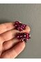 2 Pieces of Stoned Flower Embroidery Accessories 3X3 cm - 3
