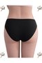 5-Pack Women's Slip Panties Laser Cut No Seam Flexible Cotton Modal M/L/Xl - 3