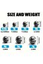 1g 100pcs Round Split Shot Pure Lead Sinkers 0.3g-1g Weights Open Bite Removable Fishing Weight Sink - 2