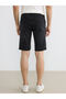 Nevavm Standard Fit Men's Jean Shorts with a Difference - 4
