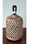 Wicker Knitted 19 Lt Bottle Cover with Holes, Natural Wicker, Handcrafted Knitted Wicker