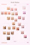 Eyeshadow Palette with Matte and Shimmer Color Options Shadow Palette (35 Love Angel) - 8