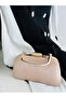 Women's Rose Chain Detailed Long Chain Strap Evening Dress Bag (Suitable for Phone Use) - 7