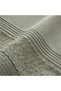 Adelya King Size Duvet Cover Set 100% Organic Cotton Linen Embroidered Green 240X220 cm - 6