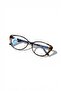 Narni̇ Lightweight Cat Eye Leopard Frame Blue Light Protective Transparent Screen Glasses - 3