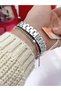 Steel Strap 2 Year Warranty 3 Atm Waterproof Women's Wristwatch + Bracelet Gift - 7