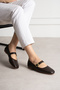 Women's Knitted Ballet Flats Lightweight Sole Comfortable Daily Office Shoes
