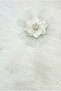 Off-White Bundle Ornament with Brooch Bride Groom Dowry Wedding Engagement Convoy Bridal Carriage Circumcision Henna 5 Pieces - 2