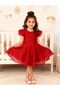 Daisy Patterned Buckle Dress-- Graduation-dog Day And Celebration Dress - 3