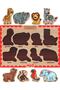 Wooden English Forest Animals Educational-Learning Puzzle - 2