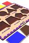 Wooden French Geometric Shapes Educational-Tutorial Puzzle - 5