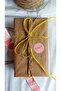 Adhesive Sticker Handmade With Love Pink 2.5 cm 50 Pieces - 2