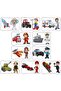 3 Letter Words + Professions and Vehicles Set of 2 Educational Puzzle - 8
