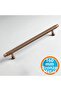 Furniture Drawer Kitchen Cabinet Cupboard Modern Cover Handles Bronze Metal Handle 160 mm - 6