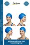 # Bone Non-Slip Waterproof Leak-Proof Silicone Swimmer Elastic Swimming Cap Pool Sea Long Hair Cap - 3