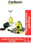 Special Production Rotating Mechanism Avocado Shaped Cat Toy with Mint Food Bowl