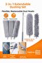 3-Piece Extendable Microfiber Magnetic Anti-Static Bendable Dusting Set - 2