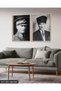 Mustafa Kemal Atatürk 2 Piece Wooden Framed Painting Act