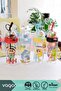 620ml Crayon Shinchan Figured Mini Basketball Game Cap with Straw and Hand Strap Tritan Water Bottle - 6