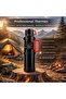 2 Liter Camping Thermos – Keeps Hot for 24 Hours/Cold for 36 Hours, 316L Stainless Steel, with Cup and Strainer