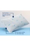 ®   3 Pieces - Adjustable Memory Foam Pillow - Double Surface - Cooling Fabric - with Neck Support Orthopedic - 3